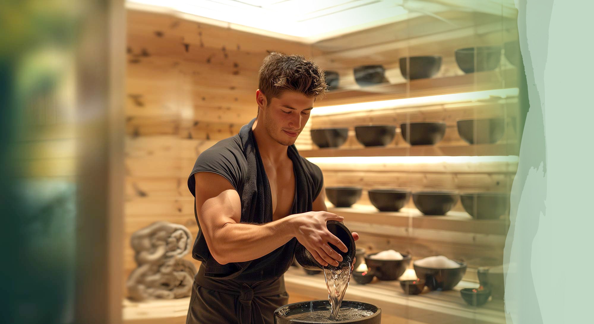 WELLNESS-SAUNAAUFGÜSSE