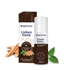 Geschenk-Verpackung Duschschaum TraumMann