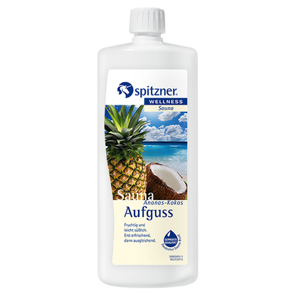 Saunaaufguss Ananas-Kokos