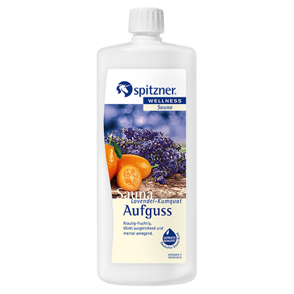 Saunaaufguss Lavendel-Kumquat
