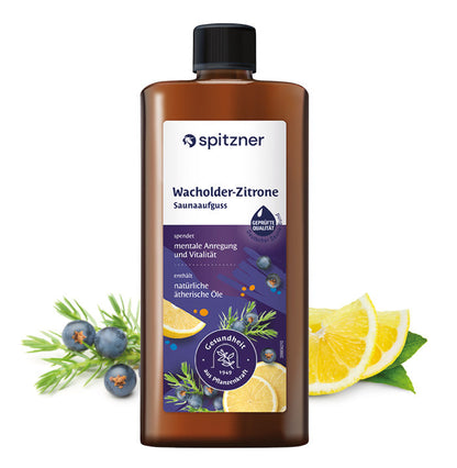 Saunaaufguss Wacholder-Zitrone