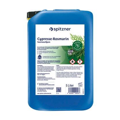 Saunaaufguss Cypresse-Rosmarin