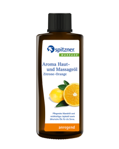 Aroma Haut- und Massageöl Zitrone-Orange 190 ml